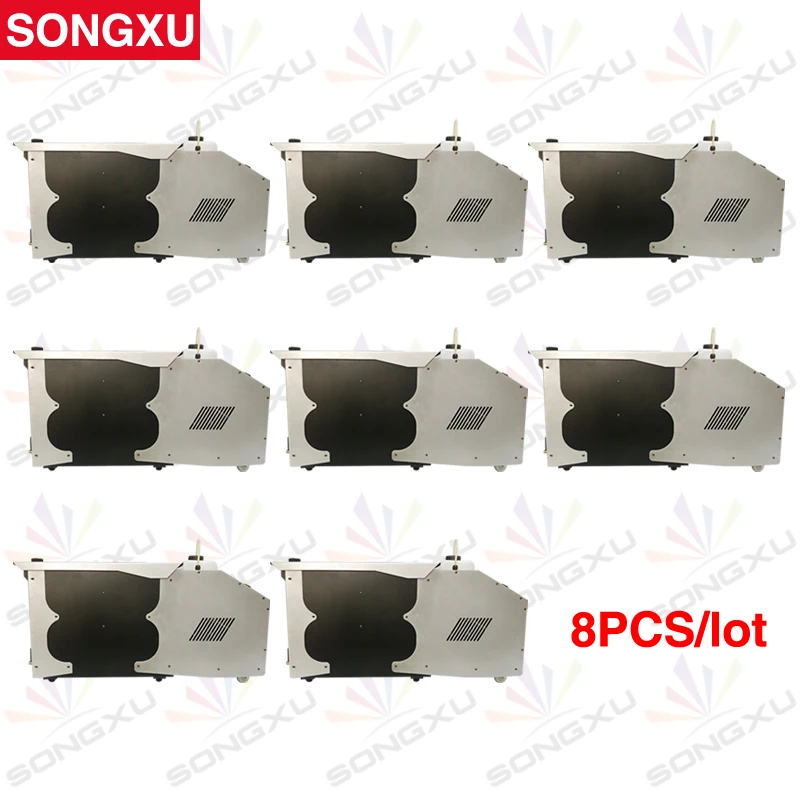 SONGXU 8 шт./лот 3000 Вт низкий противотуманный аппарат лежа машина для тумана/SX-LFM3000 |