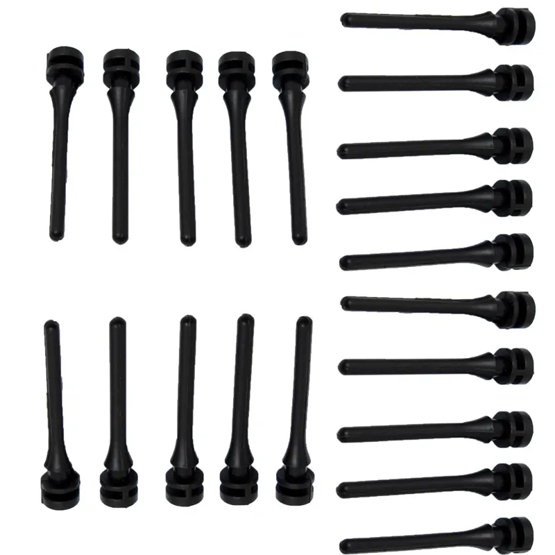 20 шт./лот штифт для вентилятора корпуса ПК антишумные вибрационные Силиконовые