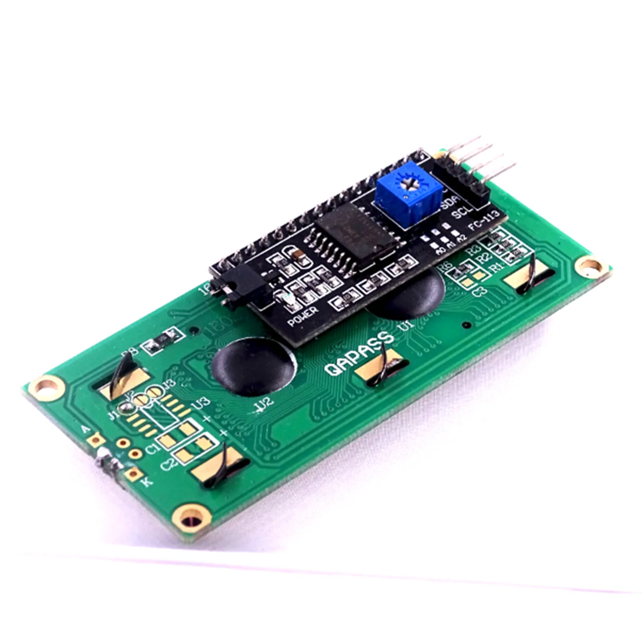 10 шт. ЖК-дисплей 1602+ igc 1602 Серийный синий/зеленый с подсветкой 2560 UNO AVR IIC/igc