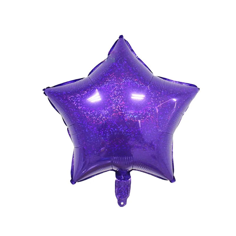 18 дюймов лазерные Звездные шары сердечные свадебные украшения гелиевые