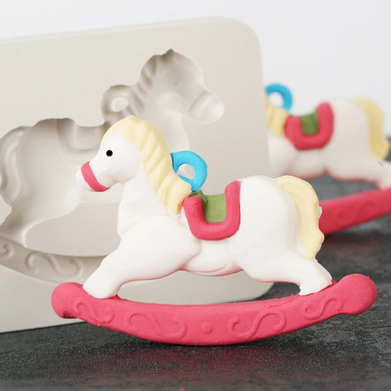 

Carousel Silicone Mold Fondant Mould Cake Decorating Tool Chocolate Gumpaste Mold, Sugarcraft, Kitchen Accessories