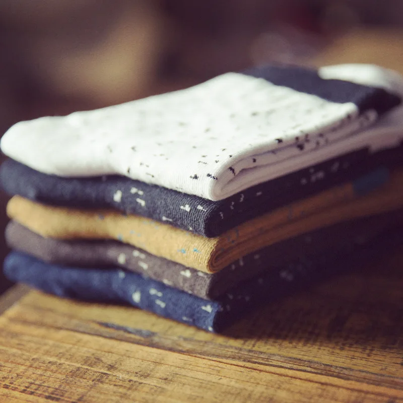 Высокое качество зима осень новое поступление Брендовые мужские носки хлопок и