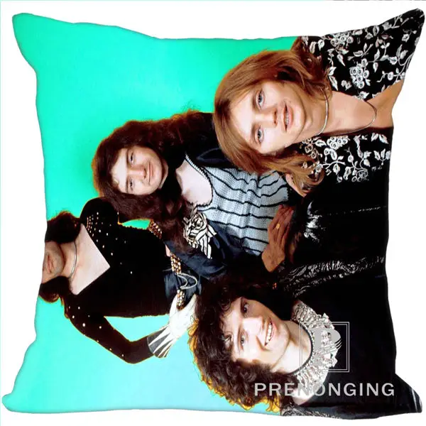 Pillowcases Наволочка на заказ queen Band@ 03 квадратная Подушка на молнии Обложка печать ваших фотографий 40x40 см, 45x45 см(одна сторона) 180117#07 - Цвет: Pillowcases