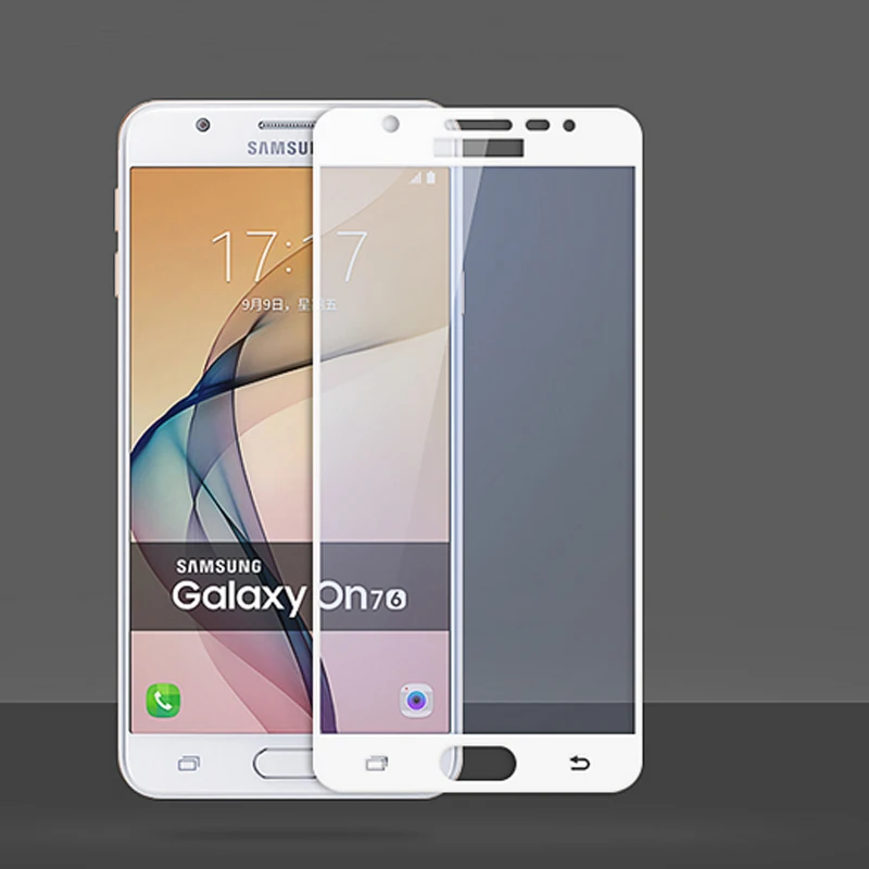 Полное покрытие из закаленного стекла для Samsung Galaxy J5 J7 Prime ON5 ON7 2016 G570F G570 G610 на Nxt