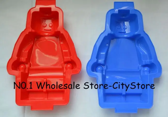 Бесплатная доставка 400 шт./лот новинка минифигурка человек Силиконовый поднос