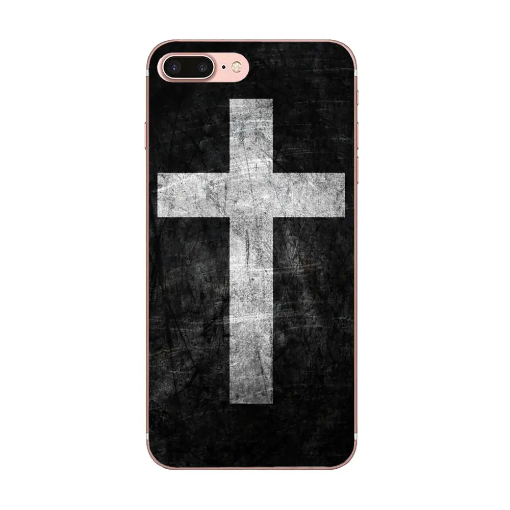 Чехол накладка для телефона Christian Jesus The Cross Huawei P7 P8 P9 P10 P20 P30 Lite Mini Plus Pro 2017 2018