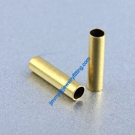 Copper Tube Conntctors Tubes jewelry findings 2*8 mm ship free 10000pcs copper tube Spacer beads