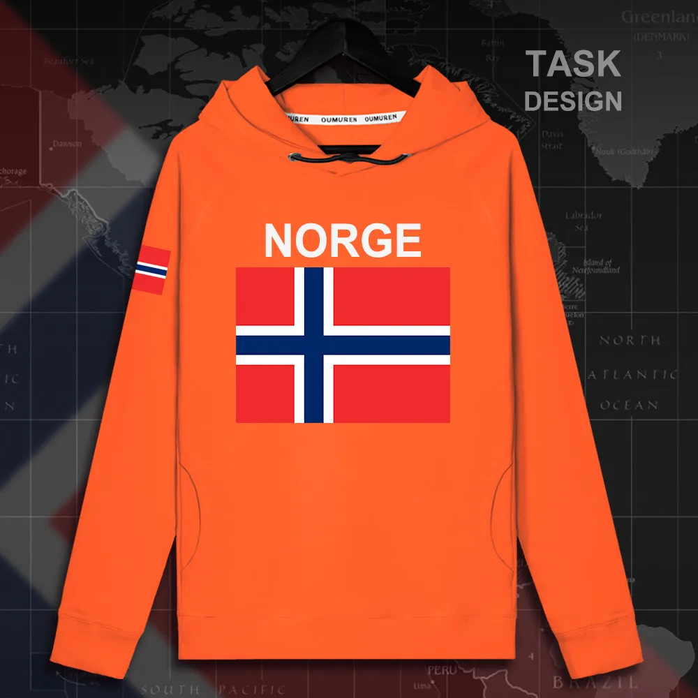 Norway Norge NOR Nordmann NO мужские толстовки с капюшоном, пуловеры, мужские толстовки, тонкая новая уличная одежда в стиле хип-хоп, новинка 02