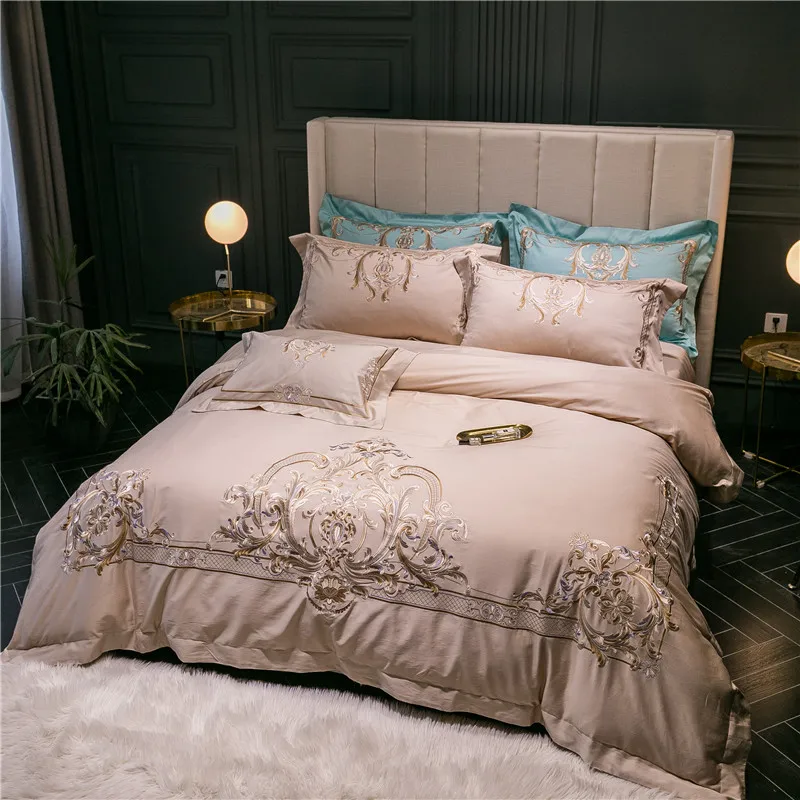 Цвет шампанского зеленый красный розовый роскошный Золотой Королевский вышивка