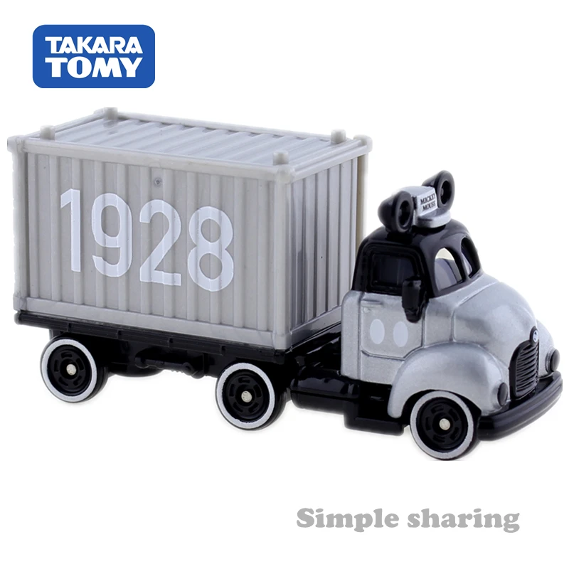 Takara Tomy Tomica Disney Motors Микки Маус 1928 модель грузовика Литые металлические детские
