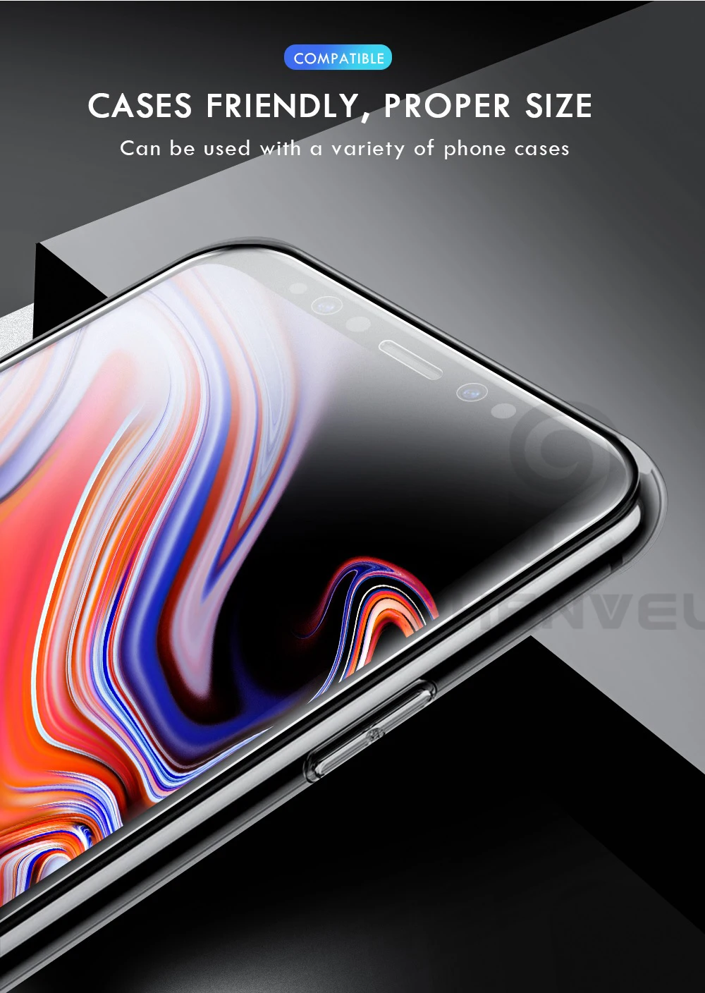0,1 мм матовая пленка для samsung galaxy s8 plus note 8 3D Антибликовая Защитная пленка для экрана для samsung s9 note 9 s8 матовая Гидрогелевая пленка