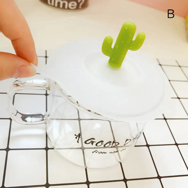 1 шт. креативный 3D мультфильм Кактус Анти пыль круглый многократного
