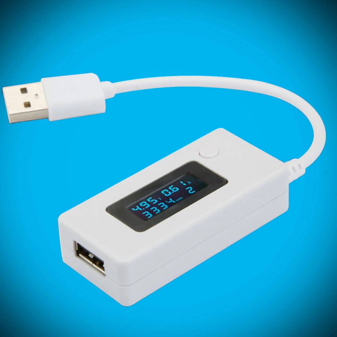 Полезное Зарядное устройство USB для мобильного ПК миниатюрный измеритель