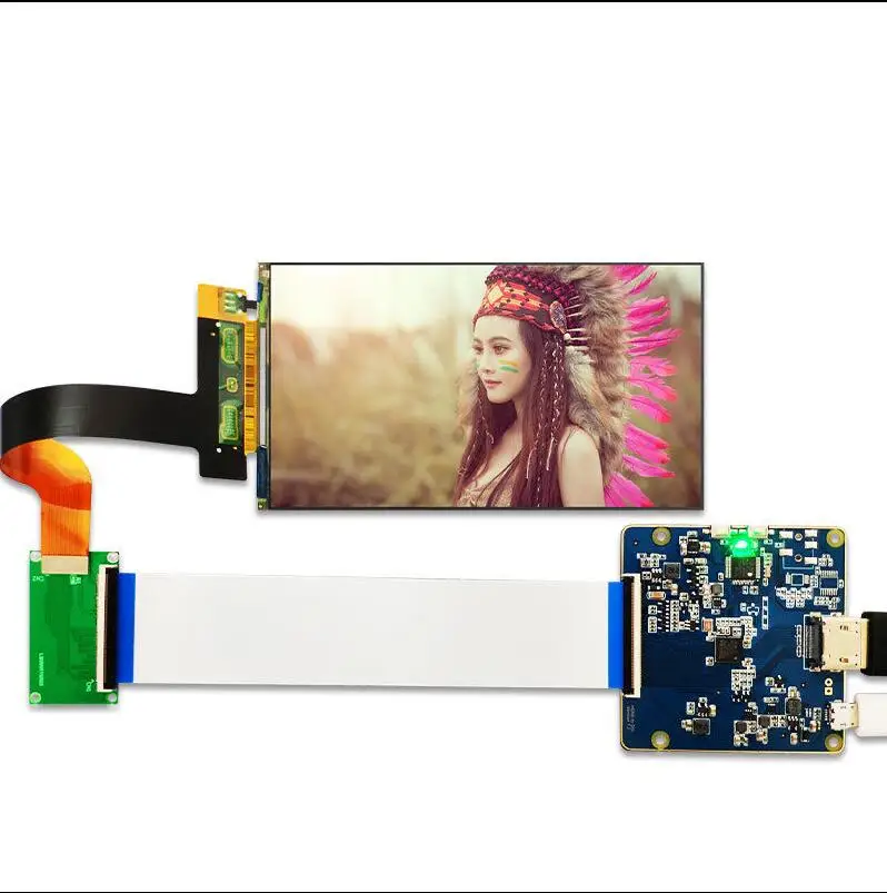 ЖК экран 5 дюйма 2K LS055R1SX03 2560*1440 для дубликатора Wanhao D7 панель 3D принтера с