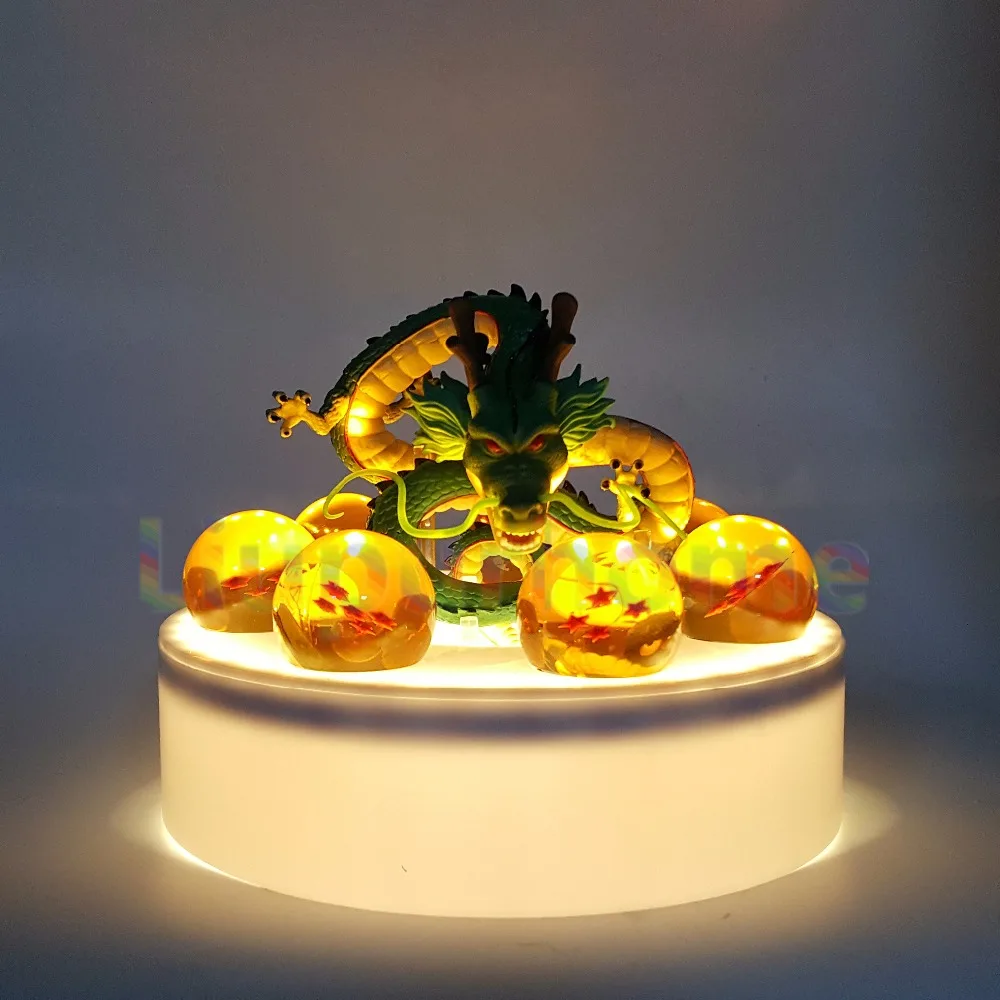 Shenron хрустальный шар DIY светодиодный дисплей супер ночник лампа для домашнего