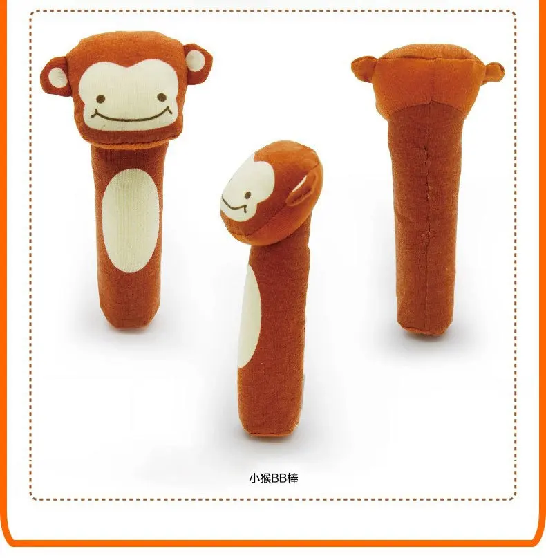 Новый переносные детские погремушки Биби палочки мягкий кроличий ободок с