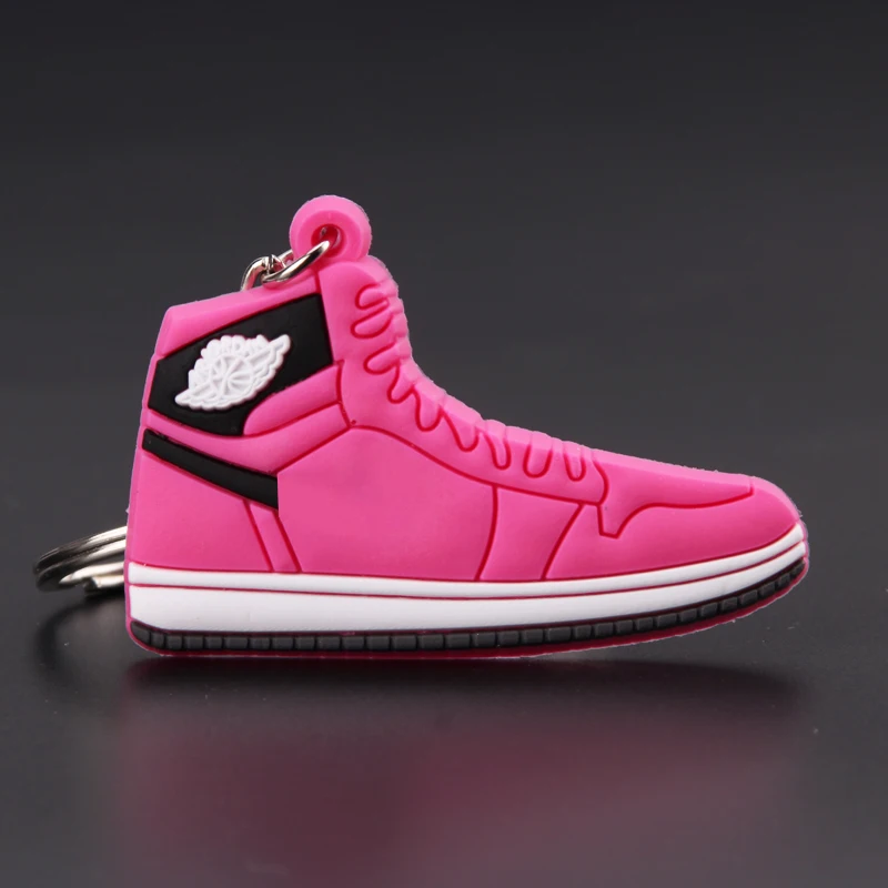 Picture Color04 Mini Jordan 1 брелок для обуви для мужчин и женщин брелок Классический Цвет AJ Ретро поколение баскетбольные кроссовки брелок - Цвет: Picture Color04