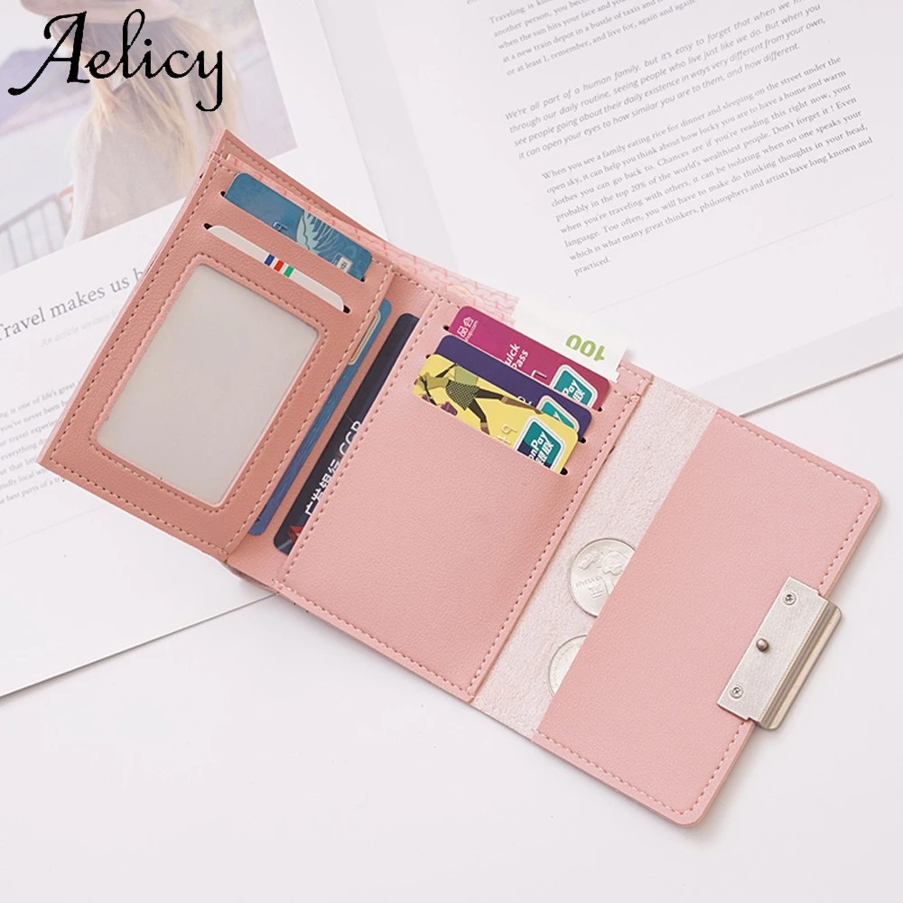 Женский кошелек Aelicy на молнии с отделением для монет 2019 | Багаж и сумки