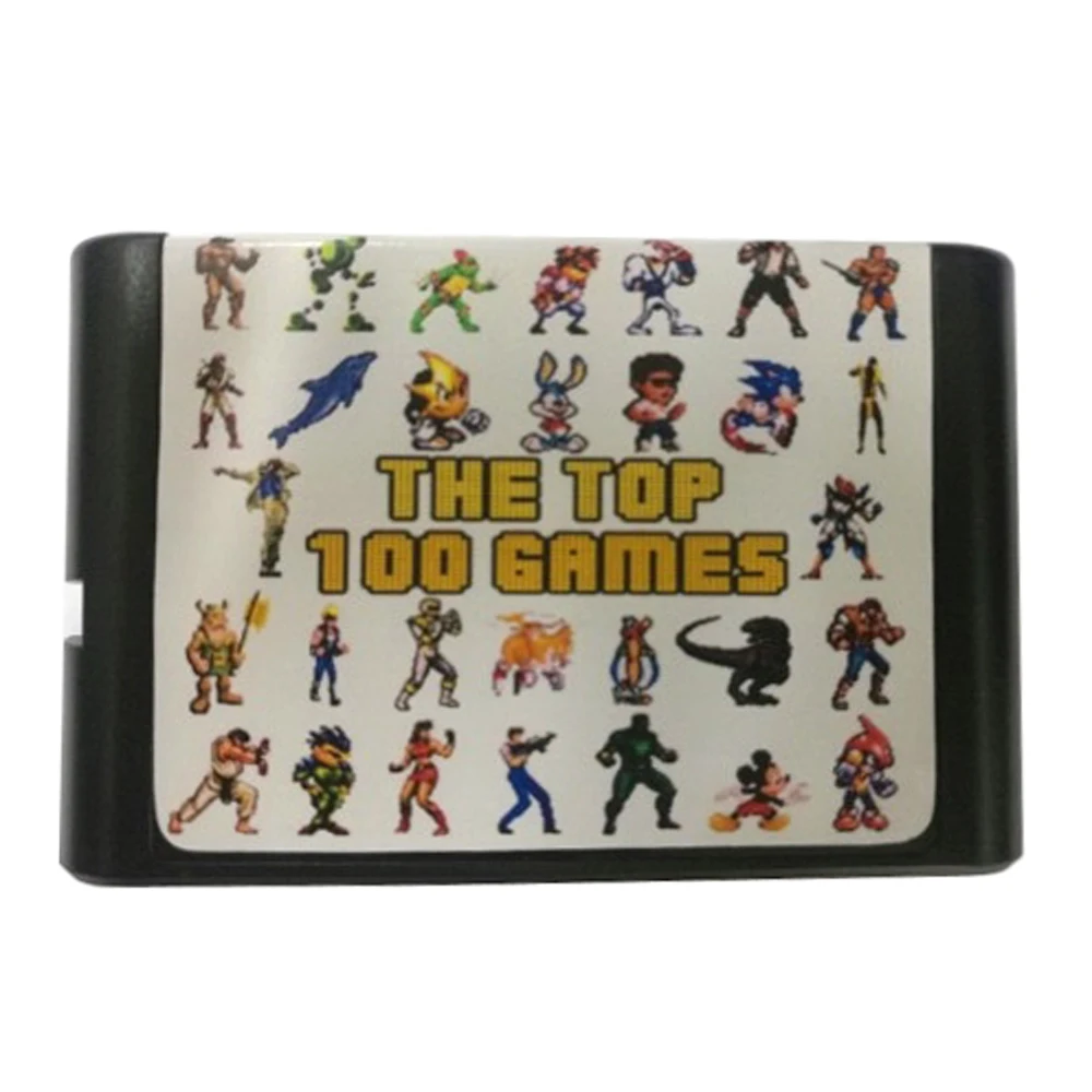 50 шт. в партии для Sega Mega Drive 126 1 игровая карта/картридж 16 бит MD карта Genesis |