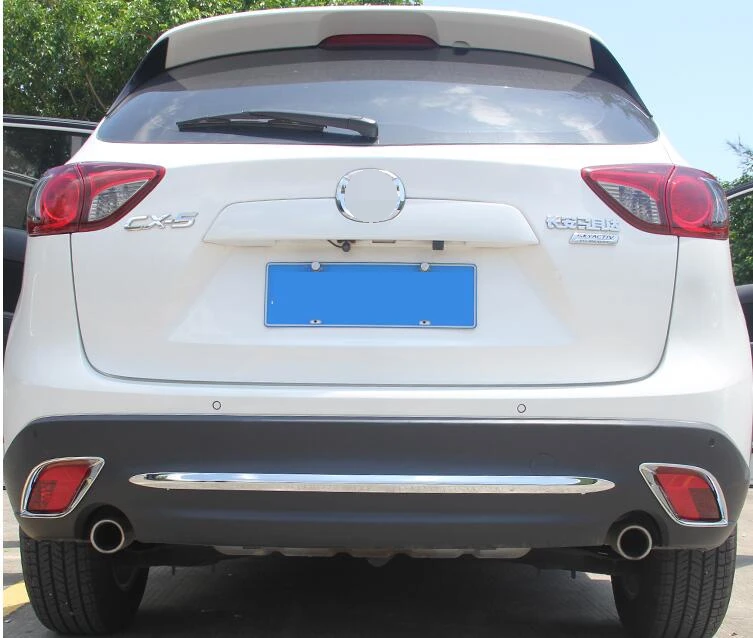 

Dedicated rear bar after the end of the box decorated with bright bar before the bar decoration For Mazda CX-5