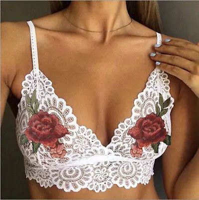 Лидер продаж пикантные женские майки 2017 Модный цветочный прозрачный кружевной