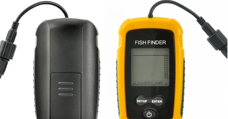 2016 Hot Waterproof Portable Fish Finder Depth Sonar Sounder Alarm Transducer Fishfinder 100m Echo Deeper | Спорт и развлечения