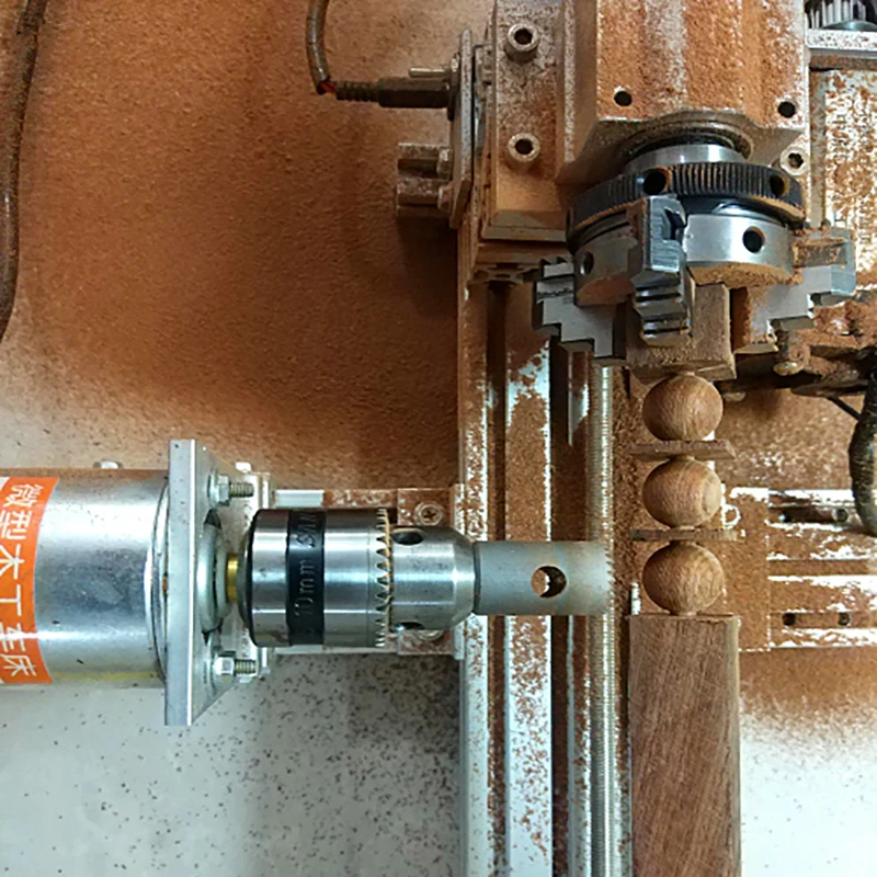 4 Челюсти DIY деревянный токарный станок с вспомогательным токарным станком