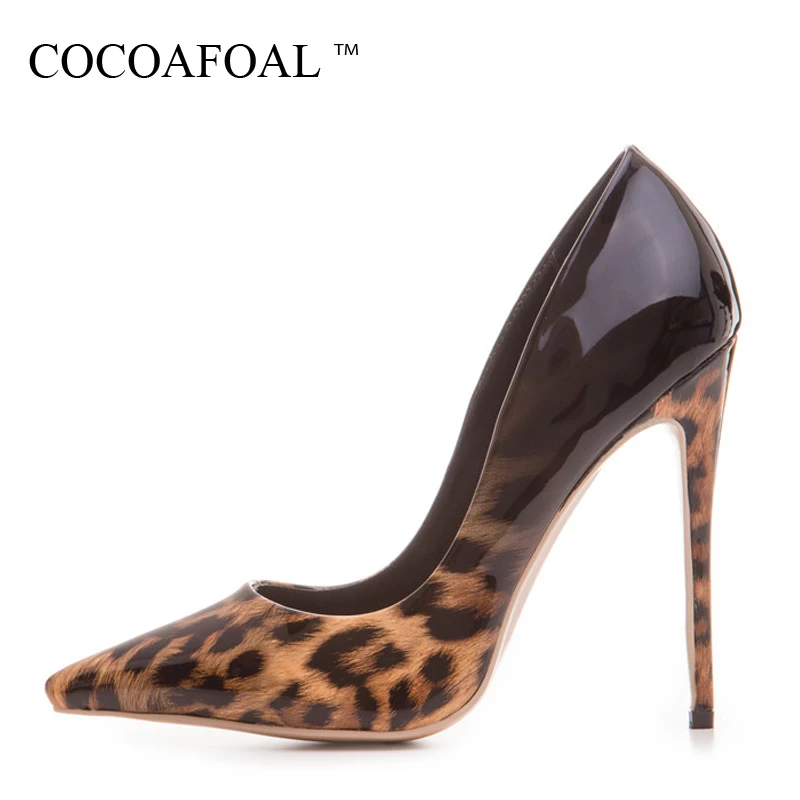 Туфли лодочки женские с леопардовым принтом 33 43 см|high heel shoes|heel shoesleopard pumps |