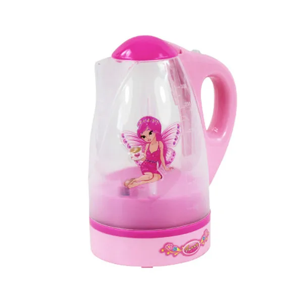 Electric Kettle Pink Бытовая техника дети ролевые игры Электрический чайник/микроволновая печь развивающий набор игрушечной посуды для детей девочек мальчиков Игрушка - Цвет: Electric Kettle Pink