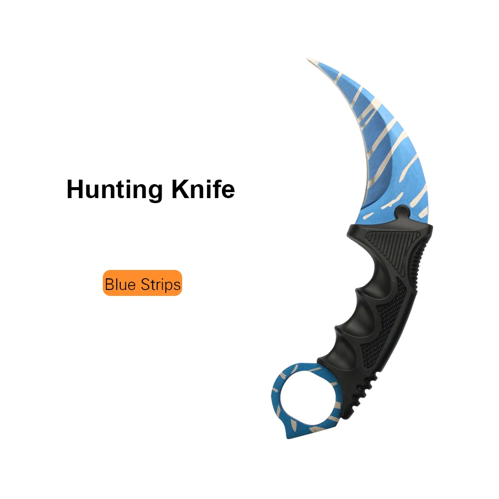 Blue Stripes JelBo Karambit нож с оболочкой портативный карманный нож лезвие из нержавеющей стали Складной нож инструменты для охоты - Цвет: Blue Stripes