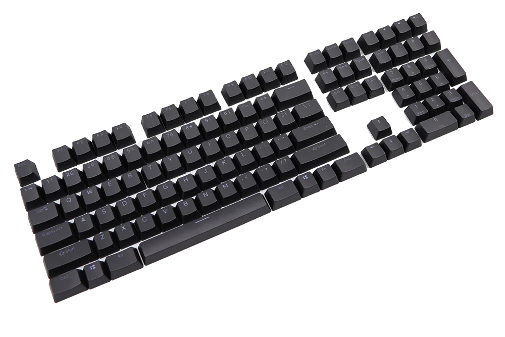 Белый черный 108 ключ PBT двойная съемка с подсветкой для razer BlackWidow Ultimate BlackWidow X механическая клавиатура keyca