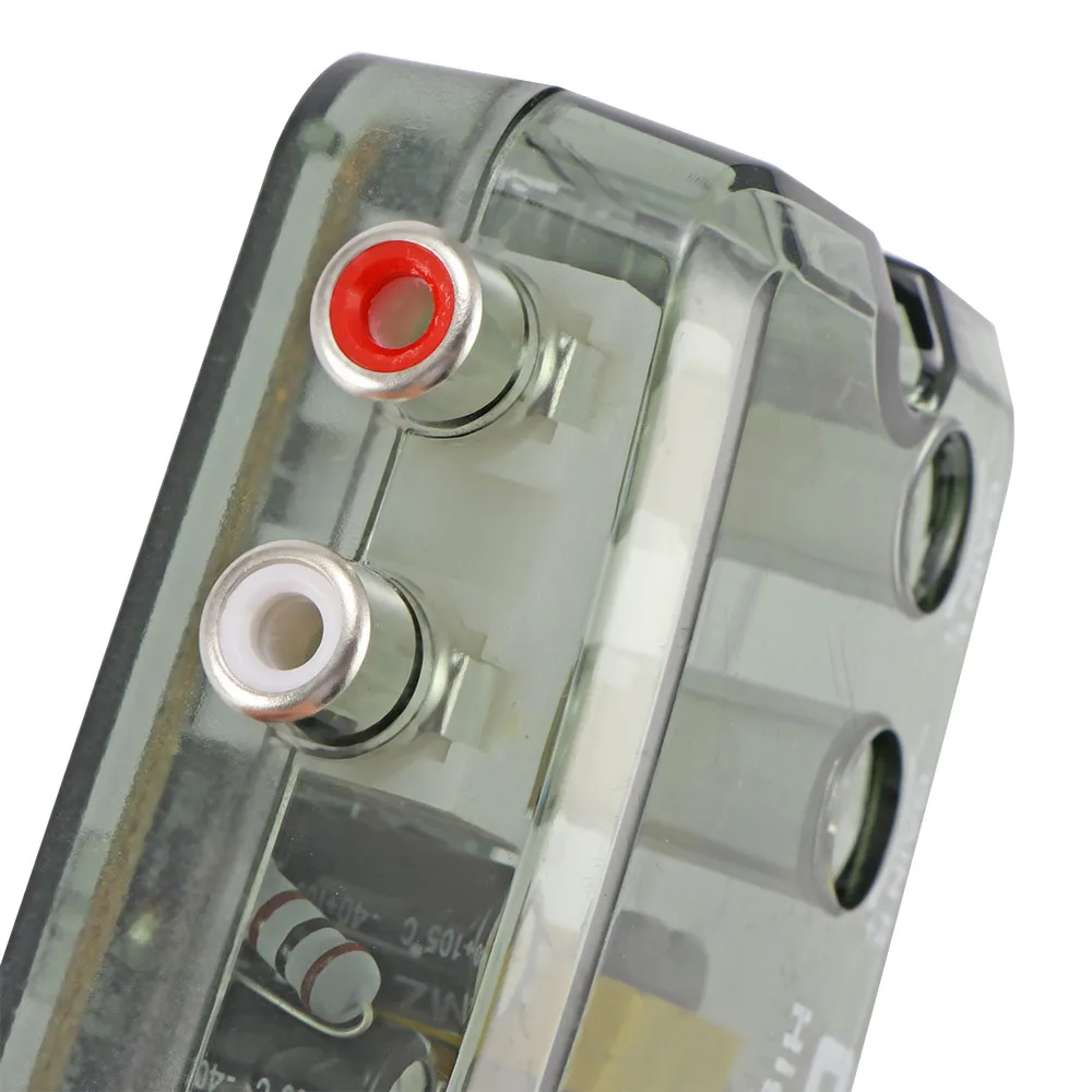 ALLOMN 12 в автомобильный аудио конвертер RCA стерео с высокой до низкой регулируемой