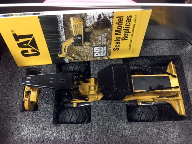 Caterpillar Cat 555D колеса скиддер 1:50 Масштаб металлические модели путем литья под