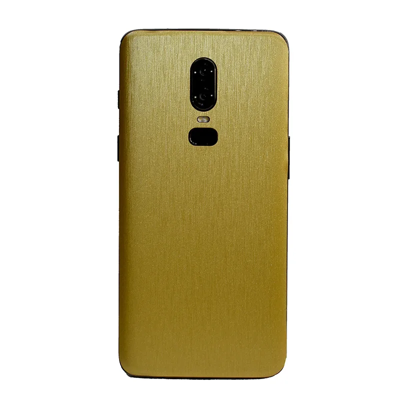 Металлическая матовая декоративная задняя пленка с рисунком для ONEPLUS 6T One Plus