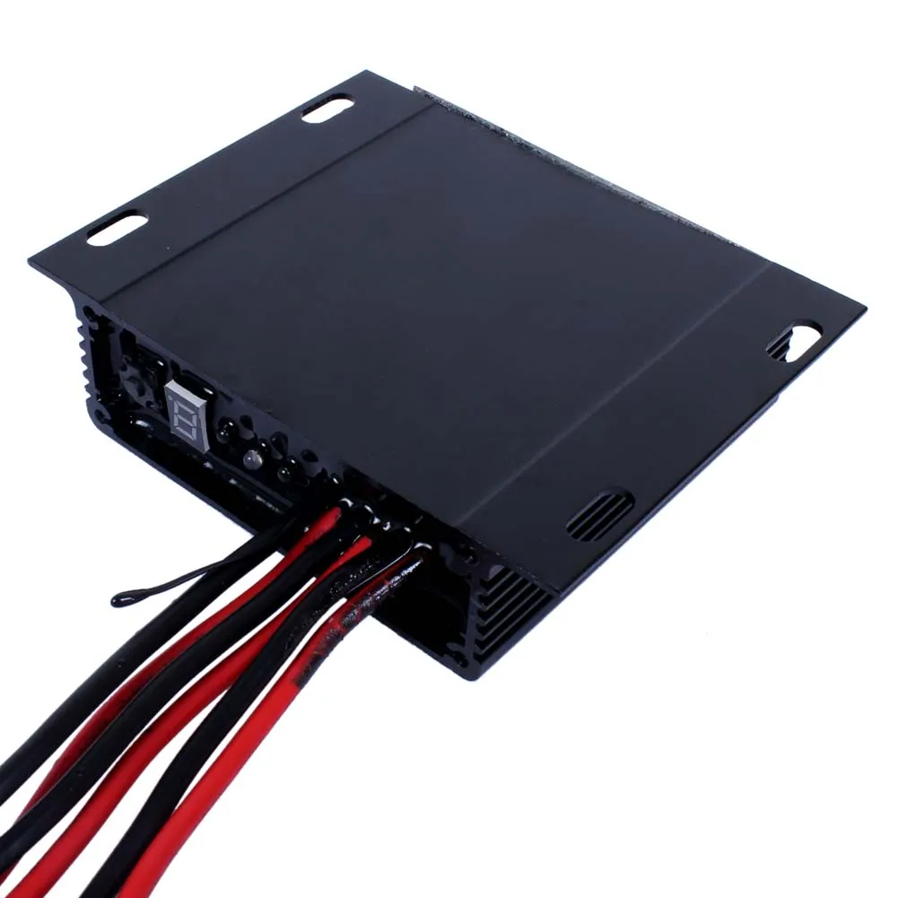 Водонепроницаемый Таймер IP68 130 Вт/260 Вт LED 10A MPPT Солнечный контроллер заряда 12В