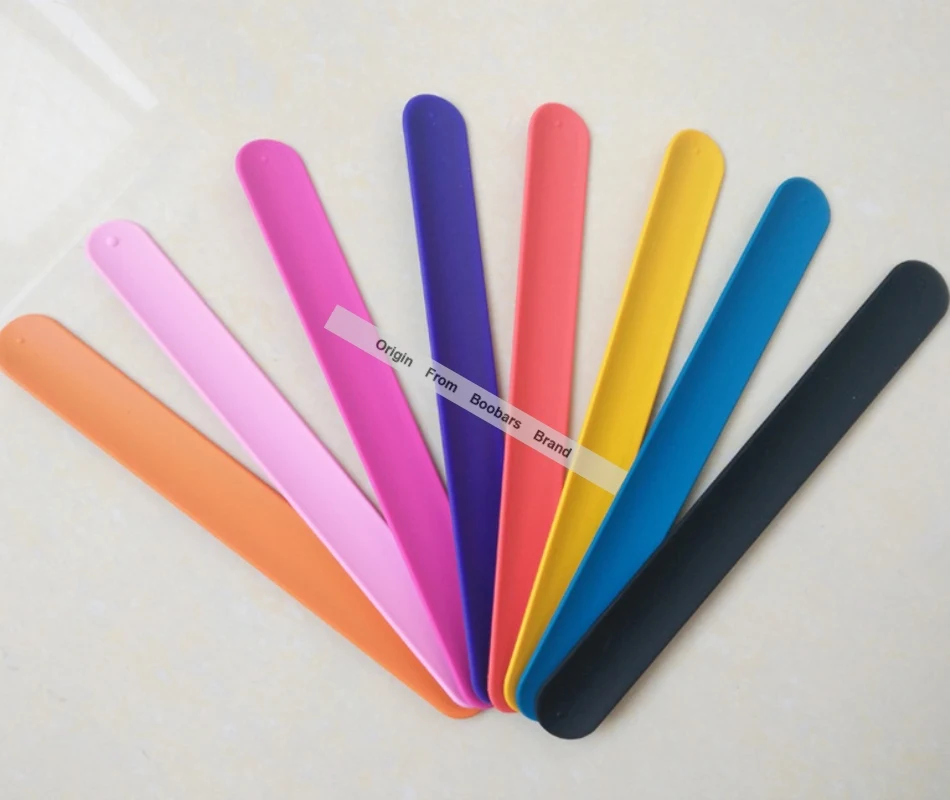 Оптовая продажа силиконовый спортивный браслет Slap дизайн логотипа персональная