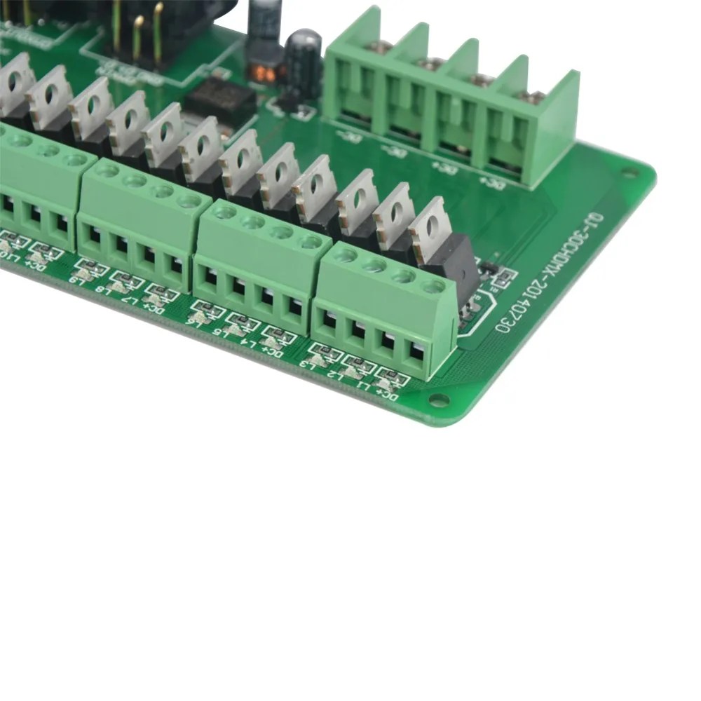 30 канальный DMX 512 rgb светодиодный контроллер dmx декодер диммер драйвер DC9V-24V