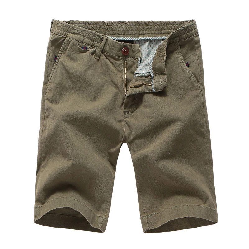 2019 летние грузовые шорты Для мужчин одноцветная Мужская Мужские в повседневном