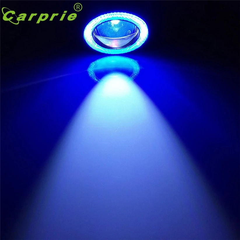 2.5 дюймовый автомобильный противотуманный фонарь COB LED проектор синий Halo Кольцо