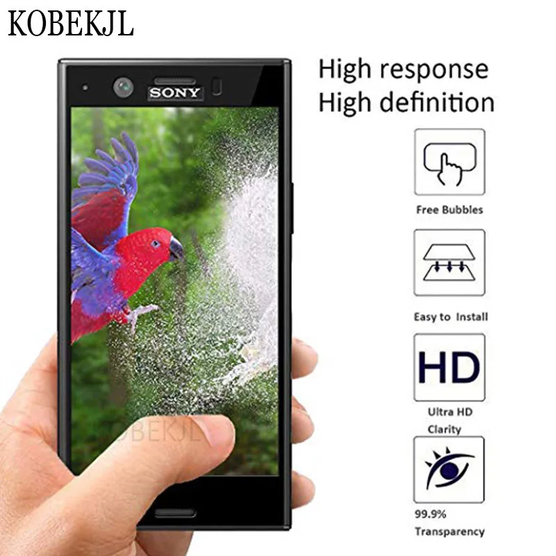 Защитное стекло закаленное для Sony Xperia XZ1 Compact/Sony XZ1/G8341/G8343/G8342/G8441/XZ1Compact | Мобильные