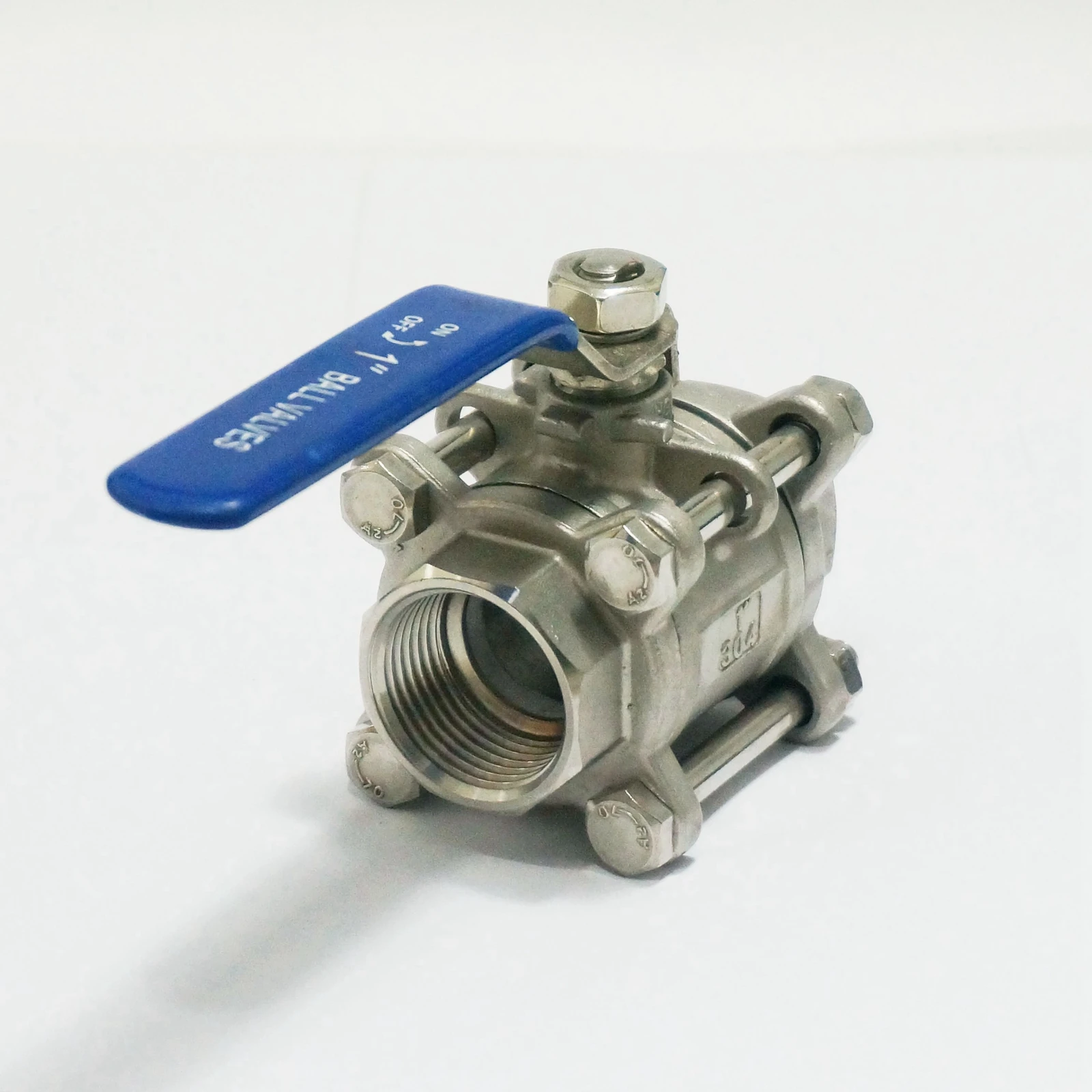 Шаровой кран DN25 1 &quotBSP с внутренней резьбой из нержавеющей стали 304 3 шт. масляный