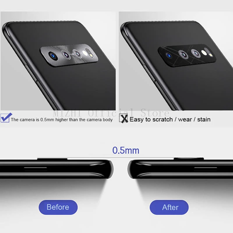 Защитное кольцо для Samsung Galaxy S10 plus se металлическое защиты экрана чехол plus|Бамперы|
