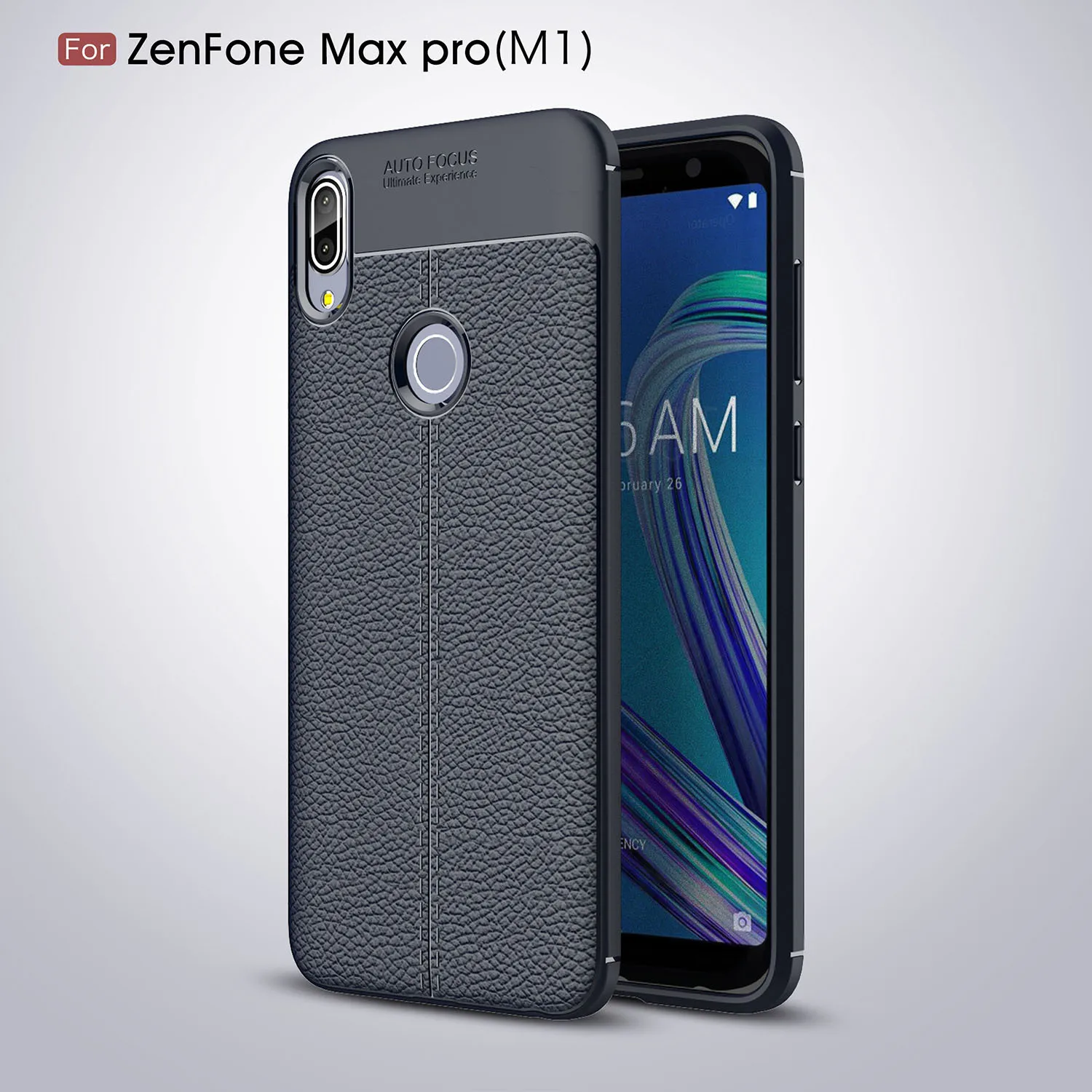 Чехол для Asus Zenfone Max Pro M2 ZB631KL Litchi, мягкий силиконовый чехол из ТПУ для Asus Zenfone Max M2 ZB633KL ZB601KL ZB602KL