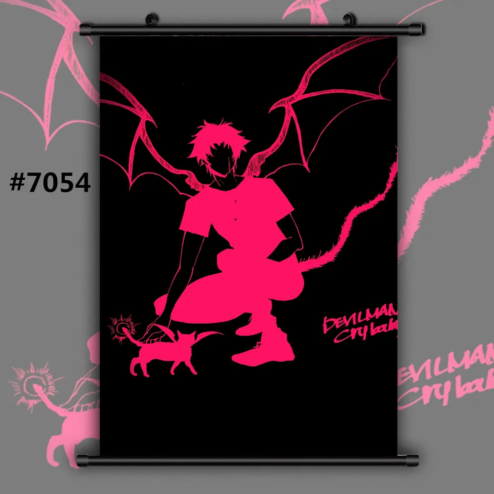 Devilman crybaby Аниме Манга настенный плакат свиток домашнее украшение Стены Искусства - Цвет: 7054