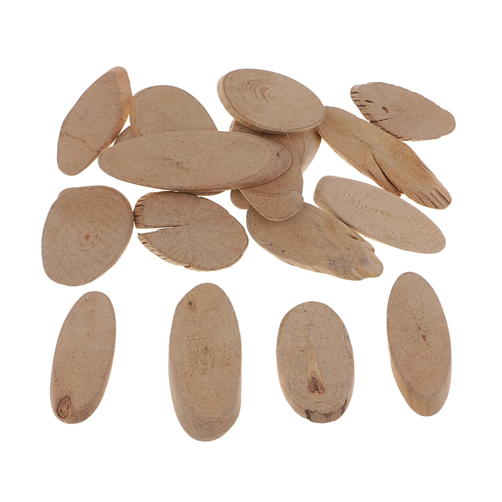 Oval 8-10cm 250 г деревенская НЕОБРАБОТАННАЯ древесина коряги палочки Ломтики Для DIY дома Свадебная вечеринка украшения модель изготовления материала - Цвет: Oval 8-10cm