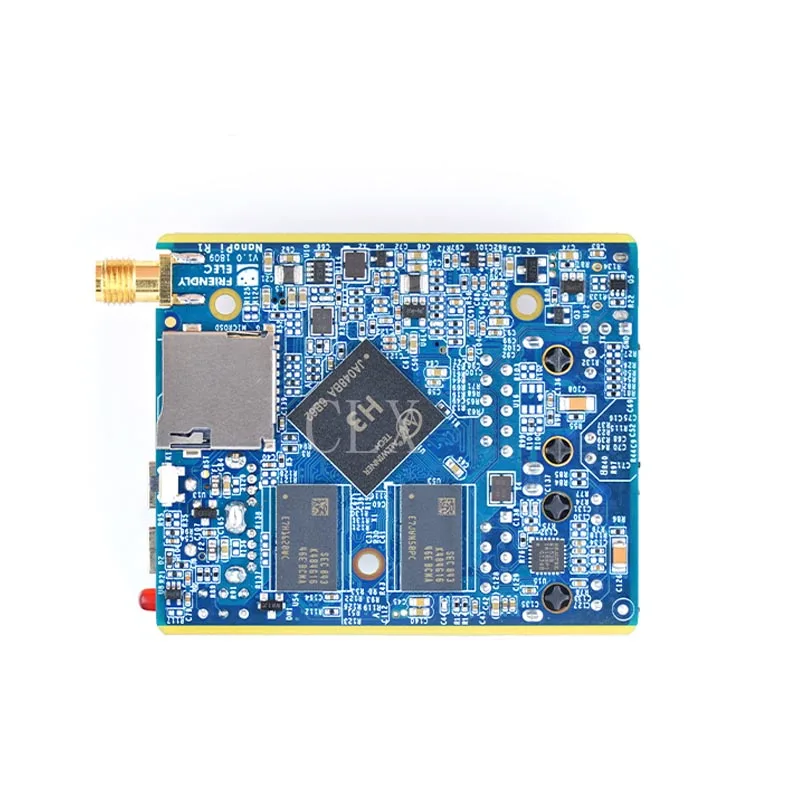 Nanopi R1 двойной экран 512 МБ/1 ГБ EMMC Интернет вещей IoT маршрутизатор Поддержка с открытым исходным кодом Ubuntu OpenWrt NanoPi R1