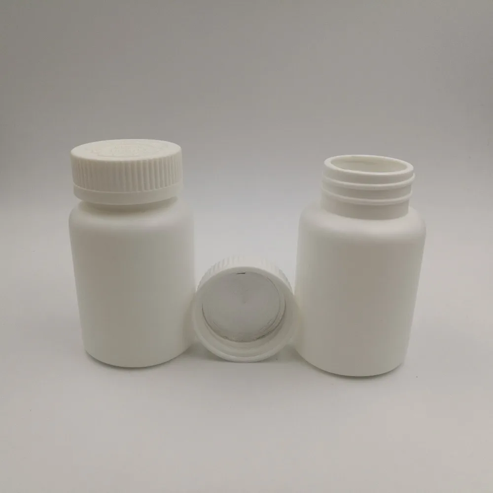 30pcs/lot 120cc 120ml HDPE plastic empty refillable Capsules pill bottles with CRC Cap | Красота и здоровье