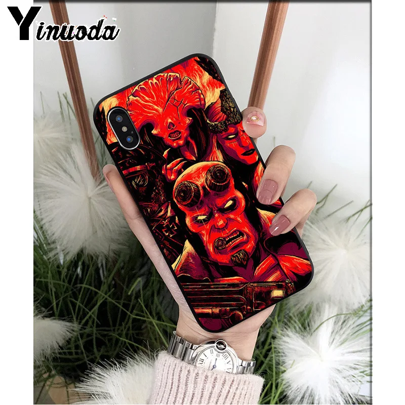 Мягкий силиконовый чехол для телефона Yinuoda Hellboy Rise of the кровяной королевы из ТПУ