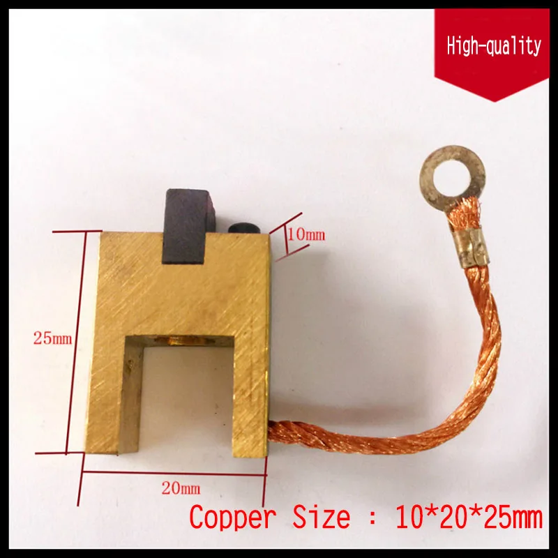 10 X 20 X 25 2 шт./лот, регулятор давления, напряжение регулятор углеродная счетка для 5/6/7/8/10/12/14/15/18/20/22/25/27/30/35KW, Мощность инструмент Аксессуары - Цвет: 10 X 20 X 25