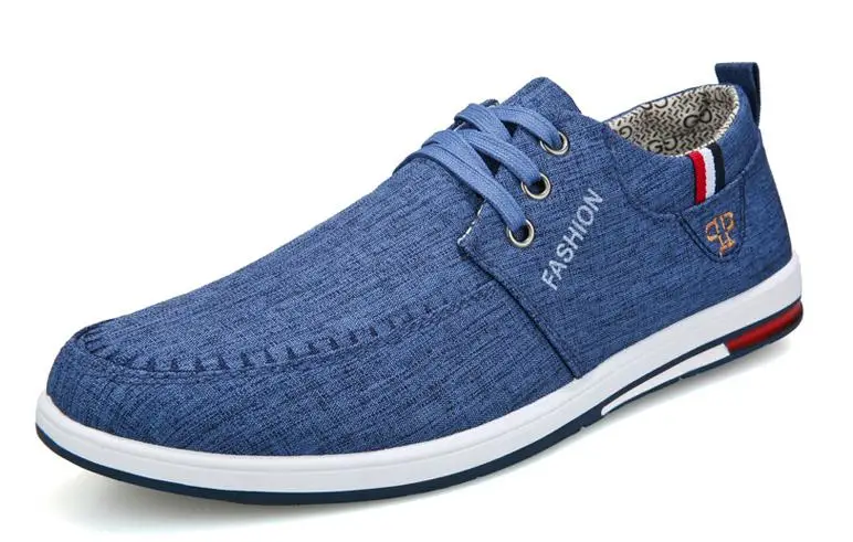 Мужские кроссовки на каждый день zapatos de hombre дышащие Эспадрильи из парусины ayakkabi